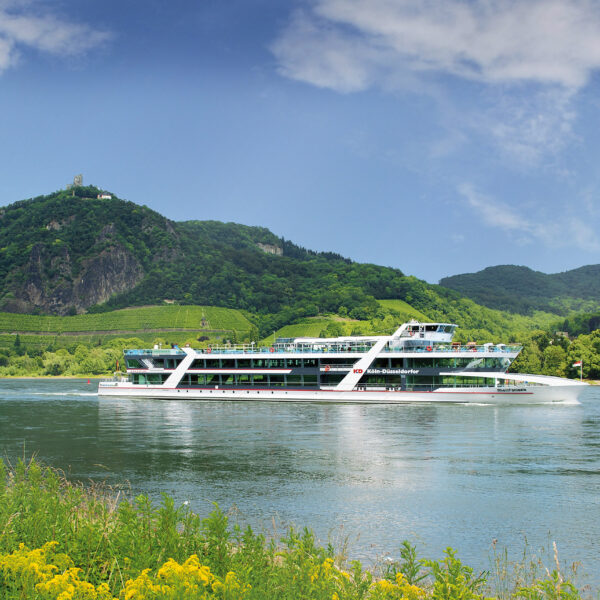MS RheinFantasie vorm Drachenfels