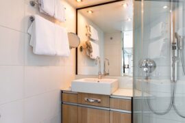 Badezimmer Double Cabin mit Dusche
