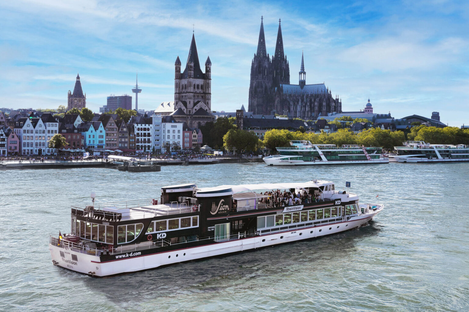 Linienfahrten auf dem Rhein • Köln-Düsseldorfer