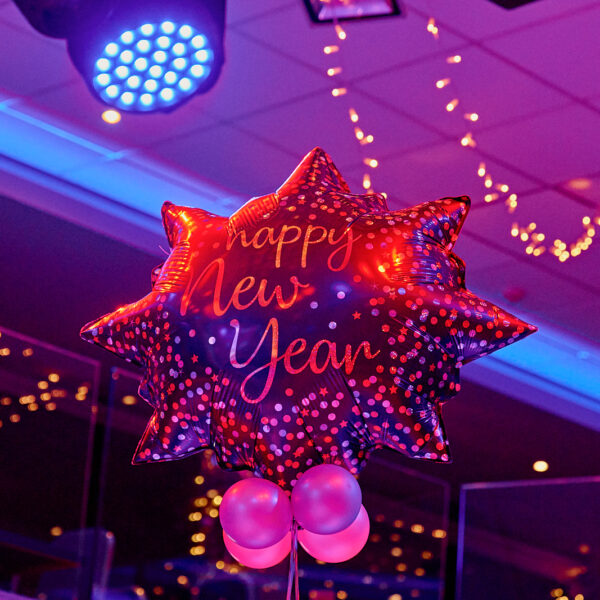 Luftballon mit Happy New Year