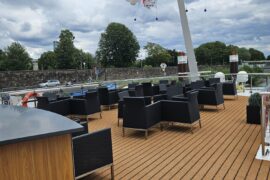 Sun deck of the MS Verdi